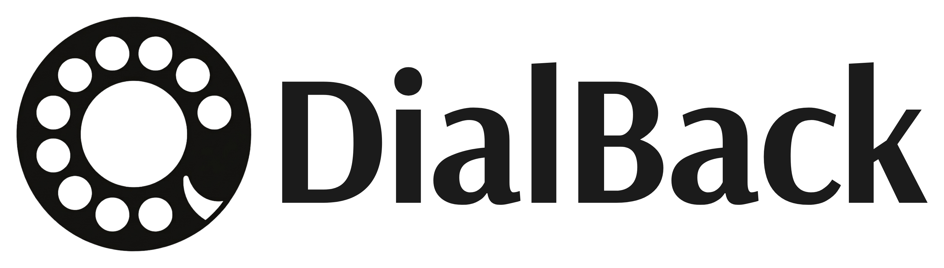 DialBack logo